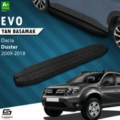 S-Dizayn Dacia Duster Evo Siyah Yan Basamak 173 Cm 2009-2018 A+ Kalite thumbnail 1