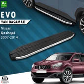 S-Dizayn Nissan Qashqai Evo Krom Yan Basamak 173 Cm 2007-2014 A+ Kalite thumbnail 1