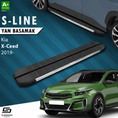 S-Dizayn Kia XCeed S-Line Krom Yan Basamak 183 Cm 2019 Üzeri A+ Kalite thumbnail 1