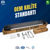 S-Dizayn VW Transporter T5 Kısa Şase NewLine Krom Yan Basamak 213 Cm 2003-2010 A+ Kalite - 2