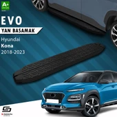 S-Dizayn Hyundai Kona Evo Siyah Yan Basamak 173 Cm 2018-2023 A+ Kalite thumbnail 1