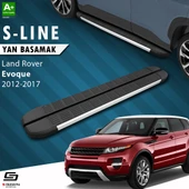 S-Dizayn Land Rover Range Rover Evoque S-Line Aluminyum Yan Basamak 173 Cm 2012-2017 A+ Kalite thumbnail 1
