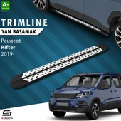 S-Dizayn Peugeot Rifter TrimLine Gri Yan Basamak 202 Cm 2019 Üzeri A+ Kalite - 1