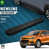 S-Dizayn Chevrolet Trax NewLine Siyah Yan Basamak 163 Cm 2013-2022 A+ Kalite thumbnail 1