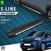 S-Dizayn Opel Combo E S-Line Krom Yan Basamak 203 Cm 2018 Üzeri A+ Kalite thumbnail 1