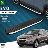 S-Dizayn Hyundai Tucson 2 Evo Aluminyum Yan Basamak 173 Cm 2004-2014 A+ Kalite thumbnail 1