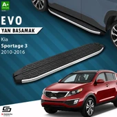 S-Dizayn Kia Sportage 3 Evo Krom Yan Basamak 173 Cm 2010-2016 A+ Kalite - 1