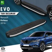 S-Dizayn Renault Koleos 2 Evo Krom Yan Basamak 163 Cm 2016 Üzeri A+ Kalite thumbnail 1