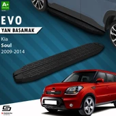 S-Dizayn Kia Soul Evo Siyah Yan Basamak 173 Cm 2009-2014 A+ Kalite thumbnail 1