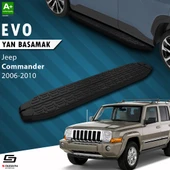 S-Dizayn Jeep Commander Evo Siyah Yan Basamak 173 Cm 2006-2010 A+ Kalite thumbnail 1
