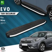 S-Dizayn Kia Niro Evo Aluminyum Yan Basamak 183 Cm 2017 Üzeri A+ Kalite thumbnail 1