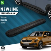 S-Dizayn Skoda Kamiq NewLine Siyah Yan Basamak 183 Cm 2019 Üzeri A+ Kalite thumbnail 1