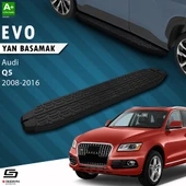 S-Dizayn Audi Q5 Evo Siyah Yan Basamak 183 Cm 2008-2016 A+ Kalite thumbnail 1