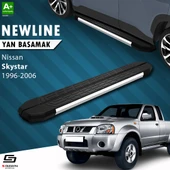 S-Dizayn Nissan Skystar Pick-Up NewLine Krom Yan Basamak 193 Cm 1996-2006 A+ Kalite - 1