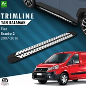 S-Dizayn Fiat Scudo 2 Uzun Şase TrimLine Gri Yan Basamak 230 Cm 2007-2016 thumbnail 1