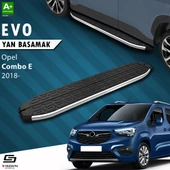 S-Dizayn Opel Combo E Evo Krom Yan Basamak 203 Cm 2018 Üzeri A+ Kalite - 1