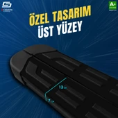 S-Dizayn Audi Q3 8U S-Plus Siyah Yan Basamak 173 Cm 2011-2018 A+ Kalite thumbnail 3