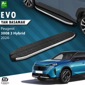 S-Dizayn Peugeot 3008 3 Hybrid Evo Krom Yan Basamak 183 Cm 2024 Üzeri A+ Kalite thumbnail 1