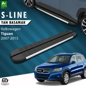 S-Dizayn VW Tiguan S-Line Aluminyum Yan Basamak 173 Cm 2007-2015 A+ Kalite thumbnail 1