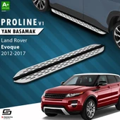 S-Dizayn Land Rover Range Rover Evoque OEM Still Pro V1 Aluminyum Yan Basamak 173 Cm 2012-2017 A+ Kalite thumbnail 1