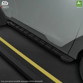 S-Dizayn Opel Crossland X S-Plus Siyah Yan Basamak 173 Cm 2017 Üzeri A+ Kalite thumbnail 6