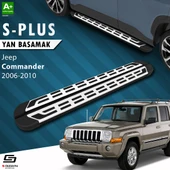 S-Dizayn Jeep Commander S-Plus Gri Yan Basamak 173 Cm 2006-2010 A+ Kalite - 1