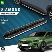 S-Dizayn Kia XCeed Diamond Krom Yan Basamak 183 Cm 2019 Üzeri A+ Kalite thumbnail 1