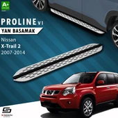 S-Dizayn Nissan X-Trail T31 OEM Still Pro V1 Aluminyum Yan Basamak 173 Cm 2007-2014 A+ Kalite thumbnail 1