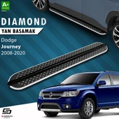 S-Dizayn Dodge Journey Diamond Krom Yan Basamak 183 Cm 2008-2020 A+ Kalite thumbnail 1