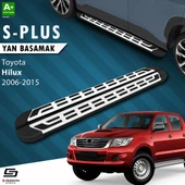 S-Dizayn Toyota Hilux 7 S-Plus Gri Yan Basamak 203 Cm 2006-2015 A+ Kalite thumbnail 1