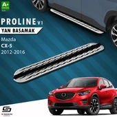 S-Dizayn Mazda CX-5 OEM Still Pro V2 Aluminyum Yan Basamak 183 Cm 2012-2016 A+ Kalite thumbnail 1