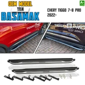 S-Dizayn Chery Tiggo7/8 Pro OEM Stil Yan Basamak Seti 2022 Üzeri A+ Kalite thumbnail 1