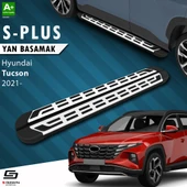 S-Dizayn Hyundai Tucson 4 S-Plus Gri Yan Basamak 173 Cm 2021-2024 A+ Kalite thumbnail 1