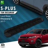 S-Dizayn Land Rover Discovery 5 S-Plus Siyah Yan Basamak 193 Cm 2017 Üzeri A+ Kalite thumbnail 1