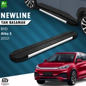 S-Dizayn BYD Atto 3 NewLine Krom Yan Basamak 193 Cm 2022 Üzeri thumbnail 1