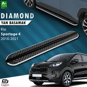 S-Dizayn Kia Sportage 4 Diamond Krom Yan Basamak 173 Cm 2016-2021 A+ Kalite - 1