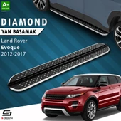 S-Dizayn Land Rover Range Rover Evoque Diamond Krom Yan Basamak 173 Cm 2012-2017 A+ Kalite thumbnail 1