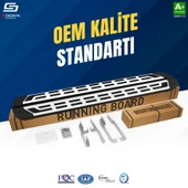 S-Dizayn Ford Ranger 3 S-Plus Gri Yan Basamak 203 Cm 2012-2022 A+ Kalite - 2