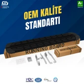 S-Dizayn VW Caddy 3 S-Plus Siyah Yan Basamak 193 Cm 2004-2020 A+ Kalite thumbnail 2