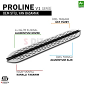 S-Dizayn Jeep Commander OEM Still Pro V1 Aluminyum Yan Basamak 173 Cm 2006-2010 A+ Kalite thumbnail 7