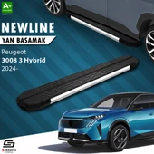 S-Dizayn Peugeot 3008 3 Hybrid NewLine Krom Yan Basamak 183 Cm 2024 Üzeri A+ Kalite thumbnail 1