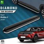 S-Dizayn Opel Mokka 2 Diamond Krom Yan Basamak 173 Cm 2020 Üzeri A+ Kalite - 1