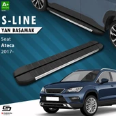 S-Dizayn Seat Ateca S-Line Krom Yan Basamak 173 Cm 2017 Üzeri A+ Kalite thumbnail 1