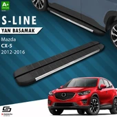 S-Dizayn Mazda CX-5 S-Line Krom Yan Basamak 183 Cm 2012-2016 A+ Kalite thumbnail 1
