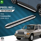S-Dizayn Jeep Commander OEM Still Pro V1 Aluminyum Yan Basamak 173 Cm 2006-2010 A+ Kalite thumbnail 1