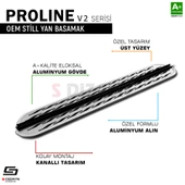 S-Dizayn Ford Puma OEM Still Pro V2 Aluminyum Yan Basamak 173 Cm 2019 Üzeri A+ Kalite - 7