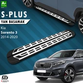 S-Dizayn Kia Sorento 3 S-Plus Gri Yan Basamak 183 Cm 2014-2020 A+ Kalite thumbnail 1