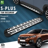 S-Dizayn Peugeot 3008 2 S-Plus Gri Yan Basamak 183 Cm 2016-2023 A+ Kalite thumbnail 1
