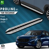 S-Dizayn Ford Kuga 3 OEM Still Pro V1 Aluminyum Yan Basamak 183 Cm 2020 Üzeri A+ Kalite thumbnail 1