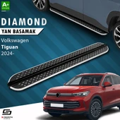 S-Dizayn VW Tiguan 3 Diamond Krom Yan Basamak 183 Cm 2024 Üzeri A+ Kalite thumbnail 1